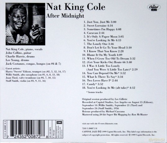 Nat King Cole: The Complete After Midnight Sessions [CD]