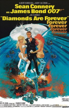 James Bond (Diamenty są wieczne) [PLAKAT]