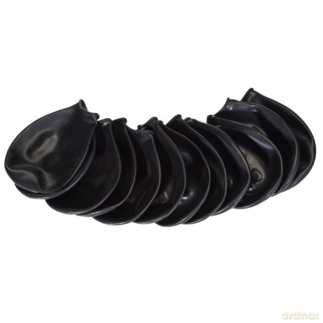 Pawz - Dog shoe S 6.4 cm black 12 pcs