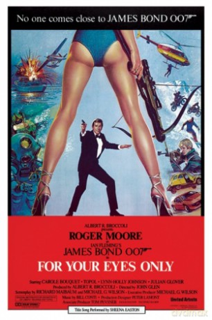 James Bond (Tylko dla Twoich Oczu) [PLAKAT]