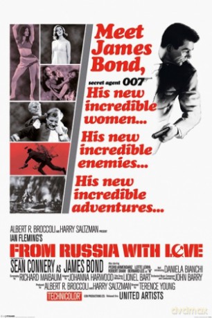 James Bond (Pozdrowienia z Rosji) [PLAKAT]