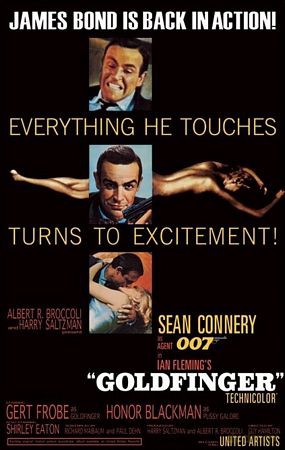James Bond (Goldfinger) [PLAKAT]