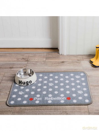 Pet Rebellion - Absorbent Food Mat - Paw Dots - 40x60cm