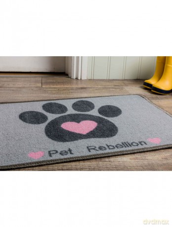 Pet Rebellion - Absorbent Food Mat - Paw heart - 40x60cm