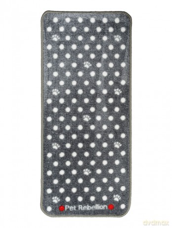 Pet Rebellion - Barrier Rug - Dotty grey - 45x100cm