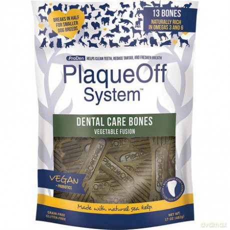 PlaqueOff - DENTAL BONES VEGETABLE 480g