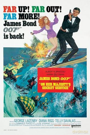 James Bond (W Tajnej Służbie Jej Królewskiej Mości) [PLAKAT]