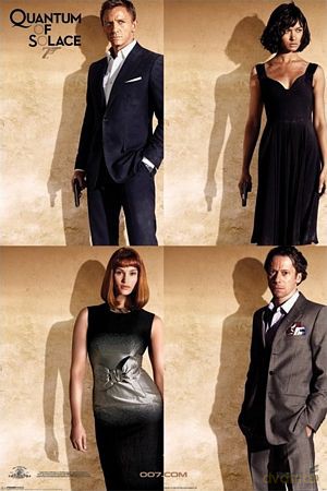 James Bond (Quantum Of Solace - Quartet) [PLAKAT]