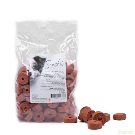 Snack'it - Soft Rings w. Salmon 500g