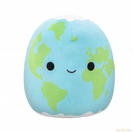 Squishmallows - Squeaky Plush Dog Toy 18cm Planets - Roman The Earth (JPT0638)