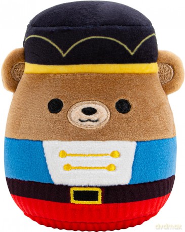 Squishmallows - Squeaky Plush Dog Toy 9cm - Braven the Nutcracker (DIS0558)