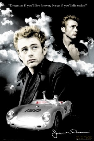 James Dean (clouds) [PLAKAT]