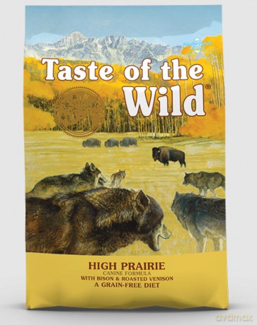 Taste of the Wild - High Prairie w. bison 12,2 kg.