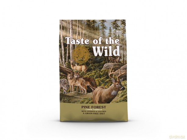 Taste of the Wild - Pine Forest w. vension and legumes 12,2 kg.- (121112)