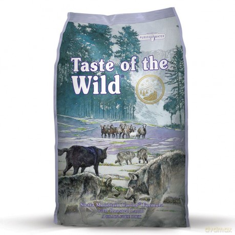 Taste of the Wild - Sierra mountain w. lamb 12,2 kg.