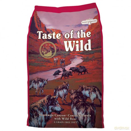 Taste of the Wild - Southwest canyon w. wild boar 12,2 kg.