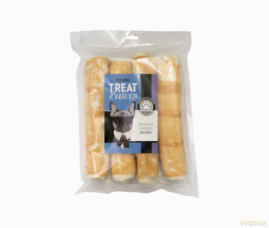 Treateaters - Chicken Rolls 23 cm.4 pcs 400g