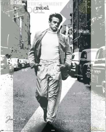 James Dean (street) [PLAKAT]
