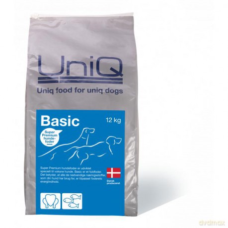 UniQ - Dogfood Basic adult 12 kg