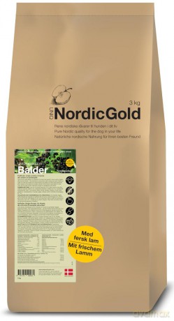 UniQ - Nordic Gold Balder Adult Dog Food 10 kg