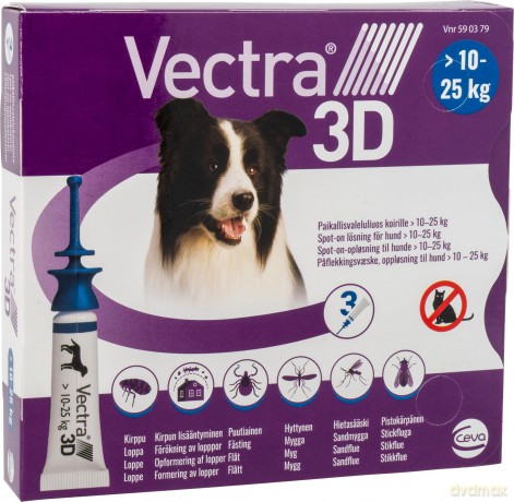 Vectra 3D - Spot-on-solution (dogs) 10-25 kg 3pk