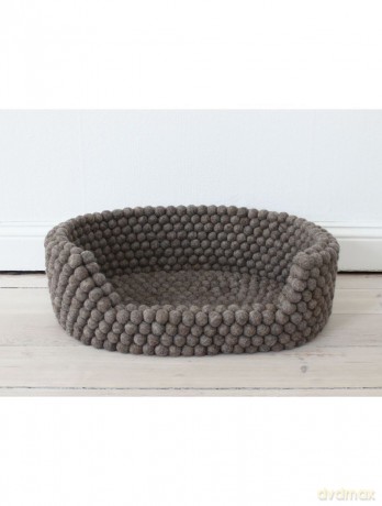 Wooldot - Dog Bed - Chestnut Brown - Medium - 60x40x20cm