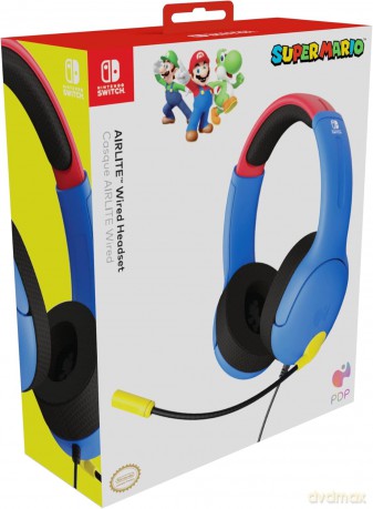 Airlite Wired Headset - Mario Dash