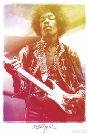Jimi Hendrix - Legendary [PLAKAT]