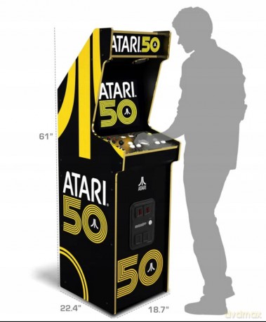 ARCADE 1 Up - Atari 50th Annivesary Deluxe Arcade Machine - 50 Games in 1
