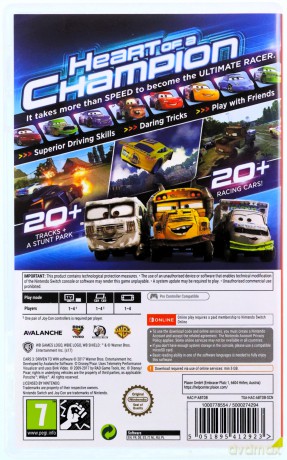 Cars 3: Driven to Win (Code In Box) [GRA SWITCH]