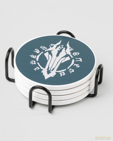 Darksiders Coaster Set Horsemen Symbol
