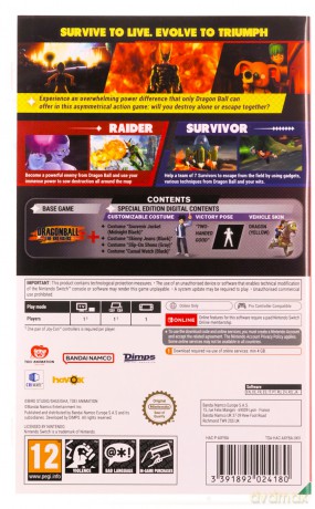 Dragon Ball: The Breakers (Special Edition) (Code in box) [GRA SWITCH]