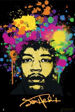 Jimi Hendrix (Splatters) [PLAKAT]