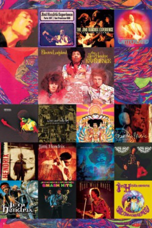 Jimi Hendrix Album [PLAKAT]
