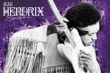 Jimi Hendrix Purple [PLAKAT]