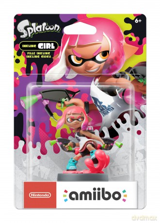 Inkling Girl Neon Pink (Splatoon)