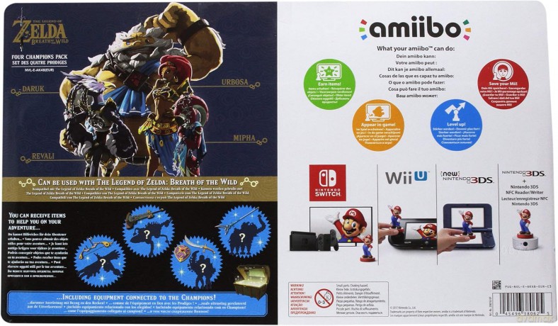 Nintendo Amiibo Champions Pack (Breath of the Wild)