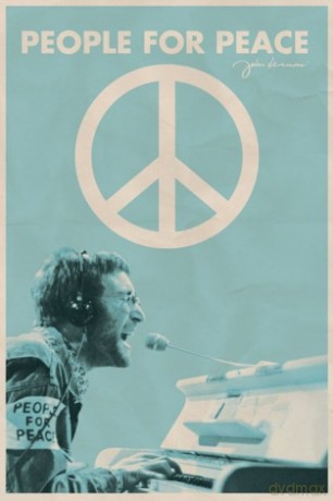 John Lennon (People For Peace) [PLAKAT]