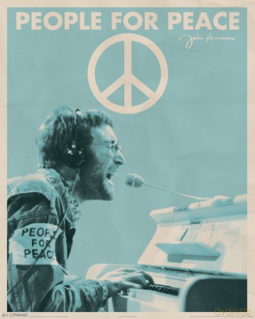 John Lennon (People For Peace) [PLAKAT]