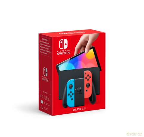 Nintendo Switch Console OLED with Joy-Con Blue & Red