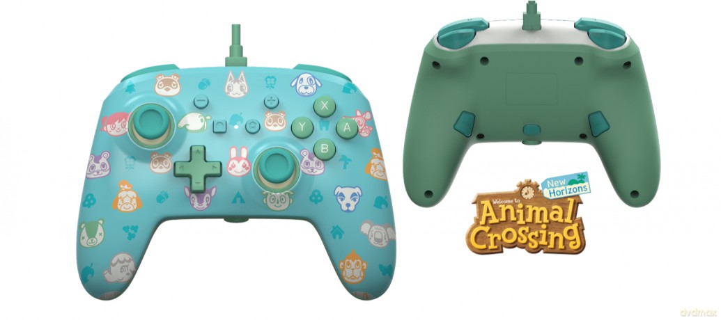 PowerA Nintendo Switch Wired Controller - Animal Crossing