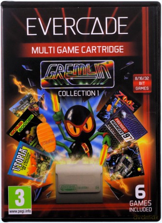 RTR Blaze Evercade Gremlin Cartridge 1