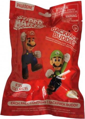 Super Mario Backpack Buddies (Assorted)