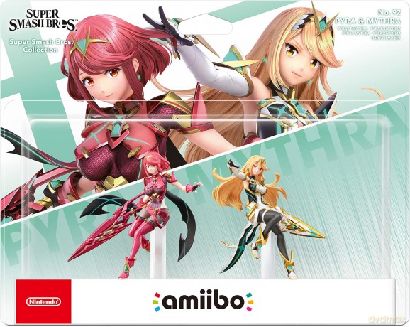 Super Smash Bros. Collection  Pyra and Mythra amiibo (No 92)