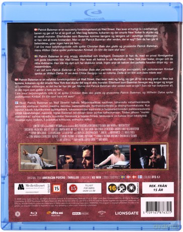 American Psycho [Blu-Ray]