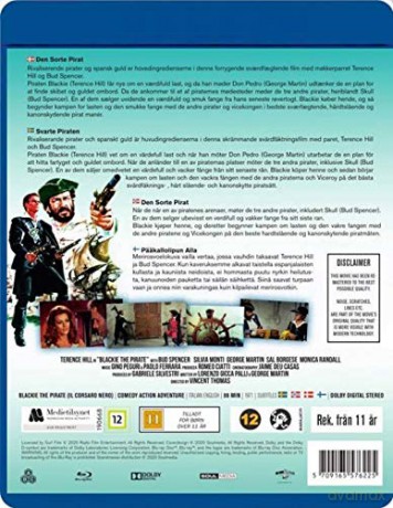 Blackie the Pirate (Czarny pirat) [Blu-Ray]