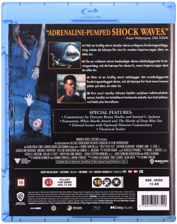 Deep Blue Sea (Piekielna głębia) [Blu-Ray]