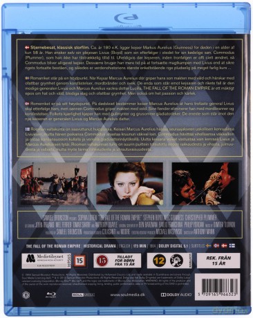 The Fall of the Roman Empire (Upadek Cesarstwa Rzymskiego) [Blu-Ray]