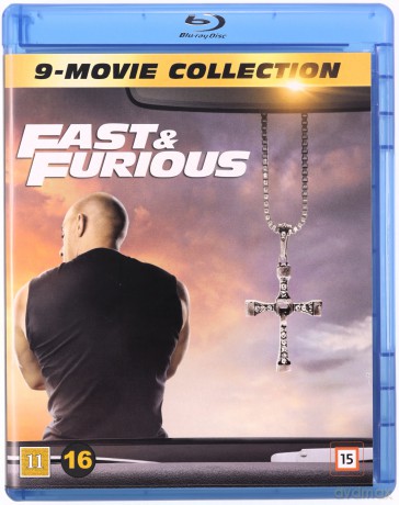 Fast and the furious Complete Edition 1-9 (Szybcy i wściekli Kolekcja 1-9) [9xBlu-Ray]