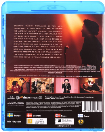 La Vie En Rose (Niczego nie żałuję - Edith Piaf) [Blu-Ray]
